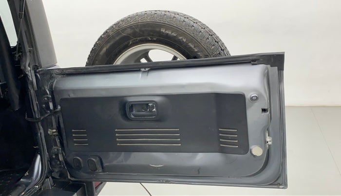 2020 Mahindra Thar LX HARD TOP 4WD MT, Diesel, Manual, 36,304 km, Boot Door Open