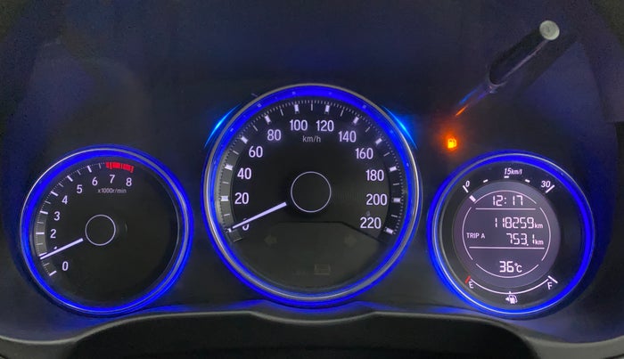 2015 Honda City 1.5L I-VTEC VX, Petrol, Manual, 1,18,251 km, Odometer Image