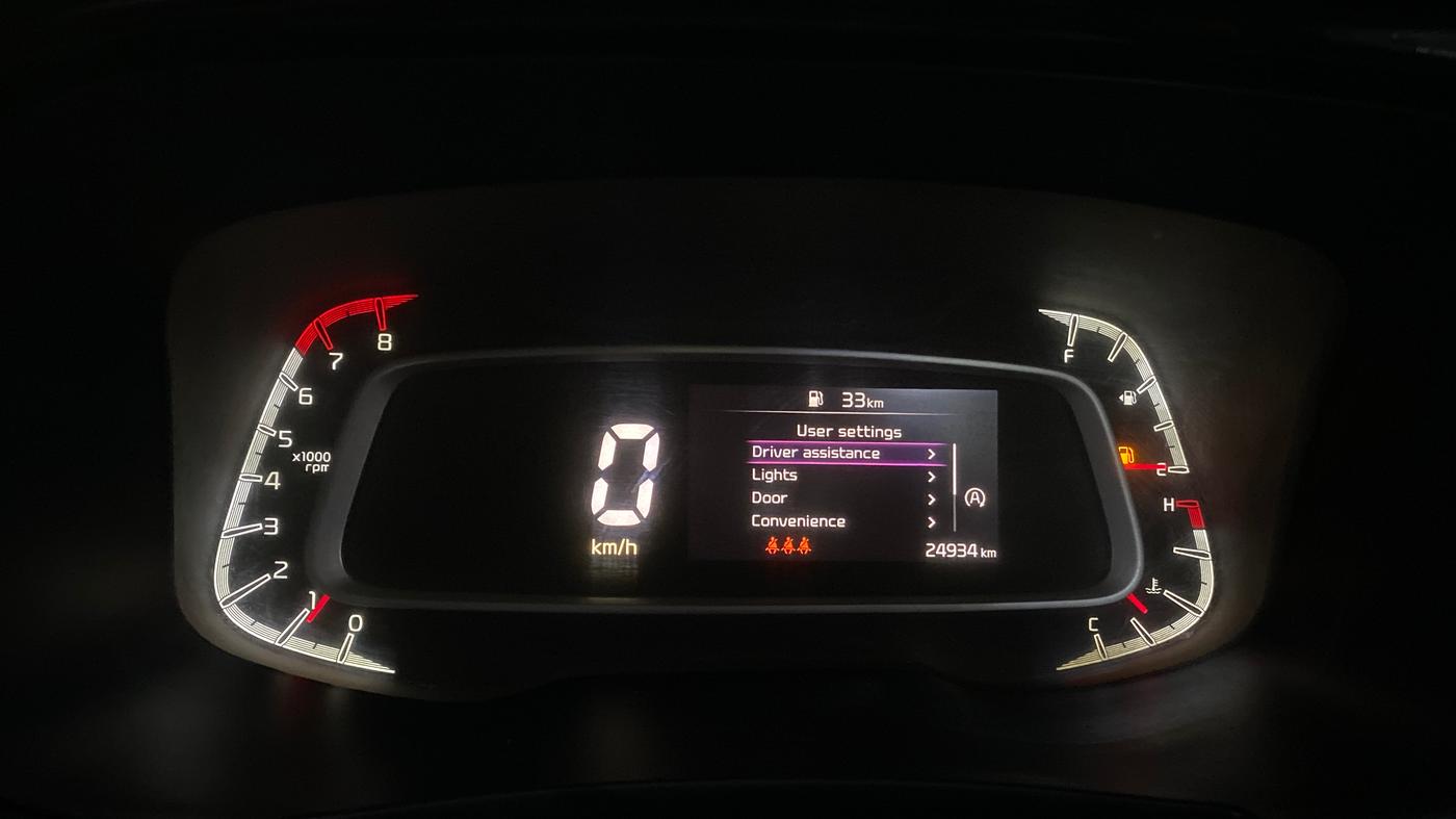 2024 KIA SONET HTK PLUS 1.2 PETROL MT, Petrol, Manual, 24,928 km, Odometer Image