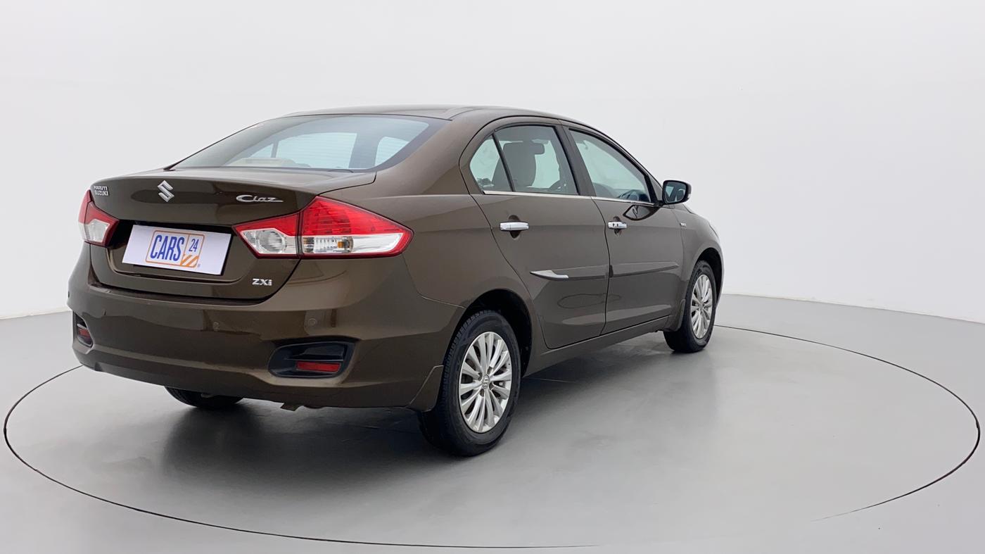 2017 Maruti Ciaz ZXI, Petrol, Manual, 42,387 km, Right Back Diagonal