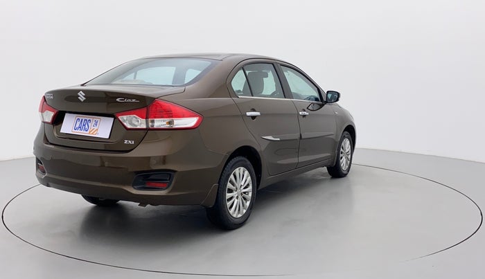 2017 Maruti Ciaz ZXI, Petrol, Manual, 42,387 km, Right Back Diagonal