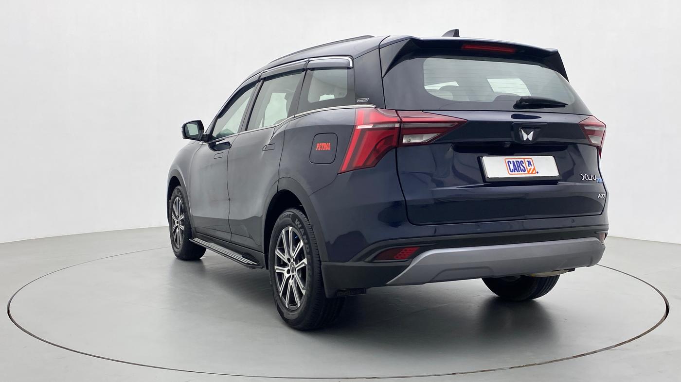 2021 Mahindra XUV700 AX 7 LUXURY P AT 7 STR, Petrol, Automatic, 9,178 km, Left Back Diagonal