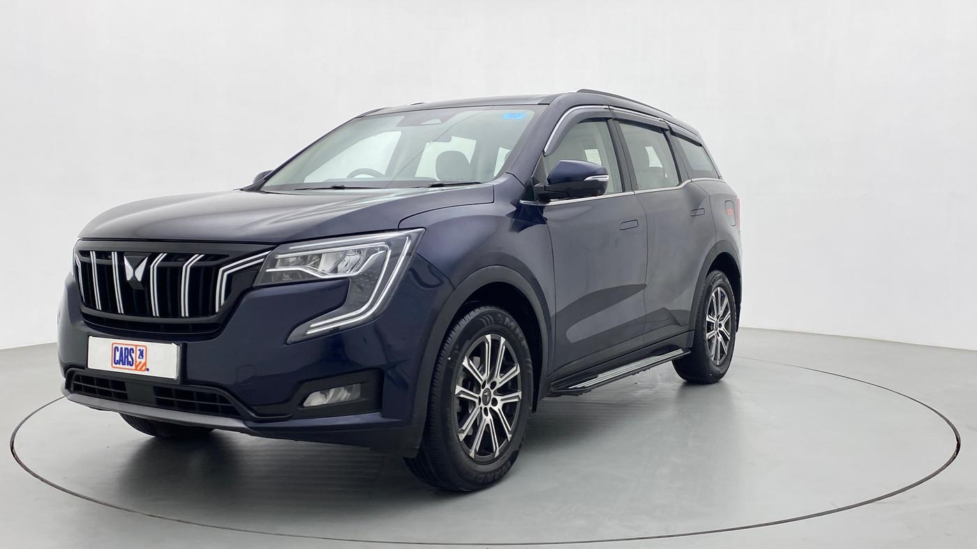 2021 Mahindra XUV700 AX 7 LUXURY P AT 7 STR, Petrol, Automatic, 9,178 km, Left Front Diagonal