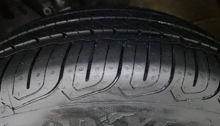 2017 Skoda Rapid 1.5 TDI AT AMBITION, Diesel, Automatic, 40,516 km, Left Rear Tyre Tread