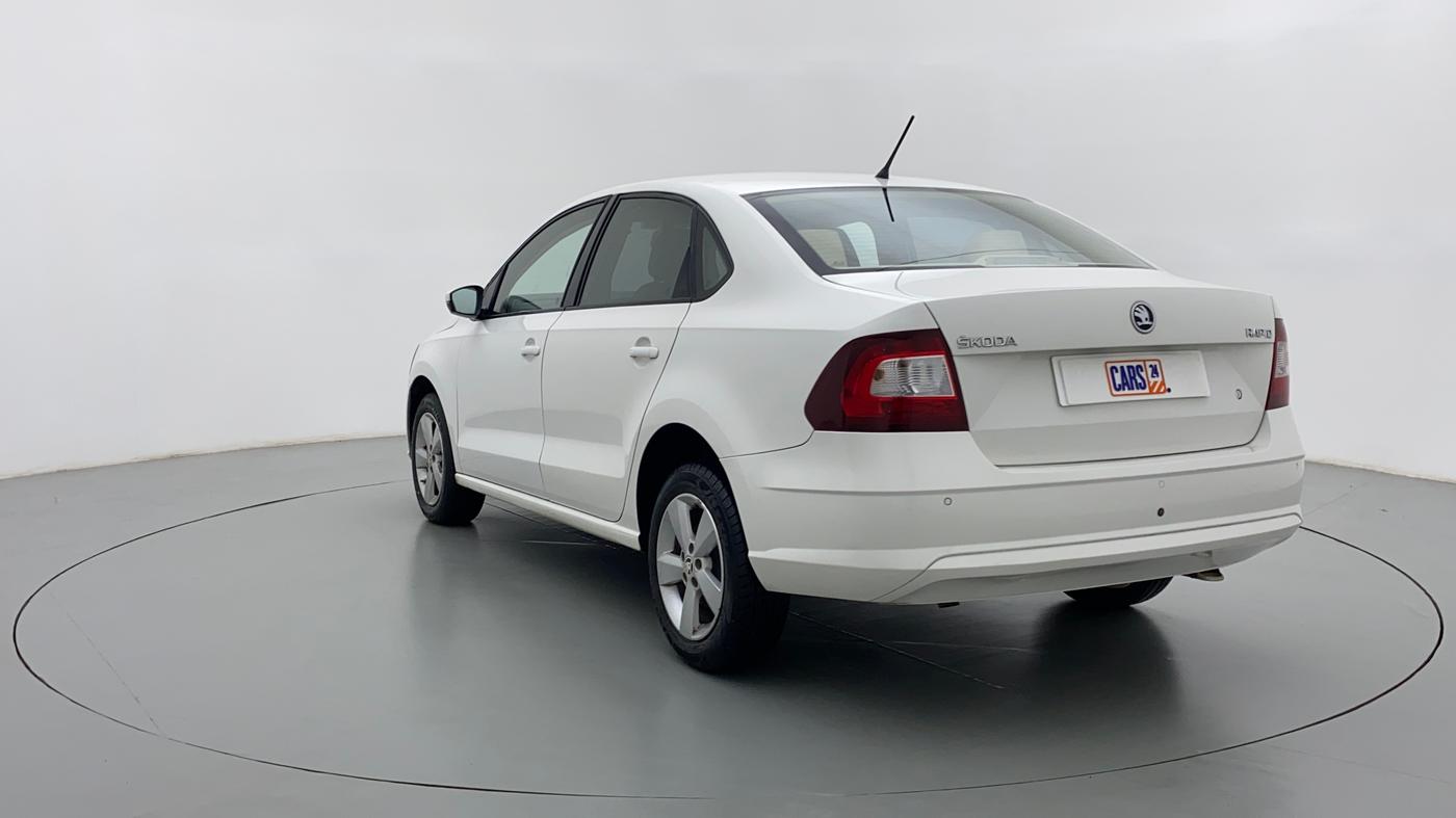 2017 Skoda Rapid 1.5 TDI AT AMBITION, Diesel, Automatic, 40,516 km, Left Back Diagonal