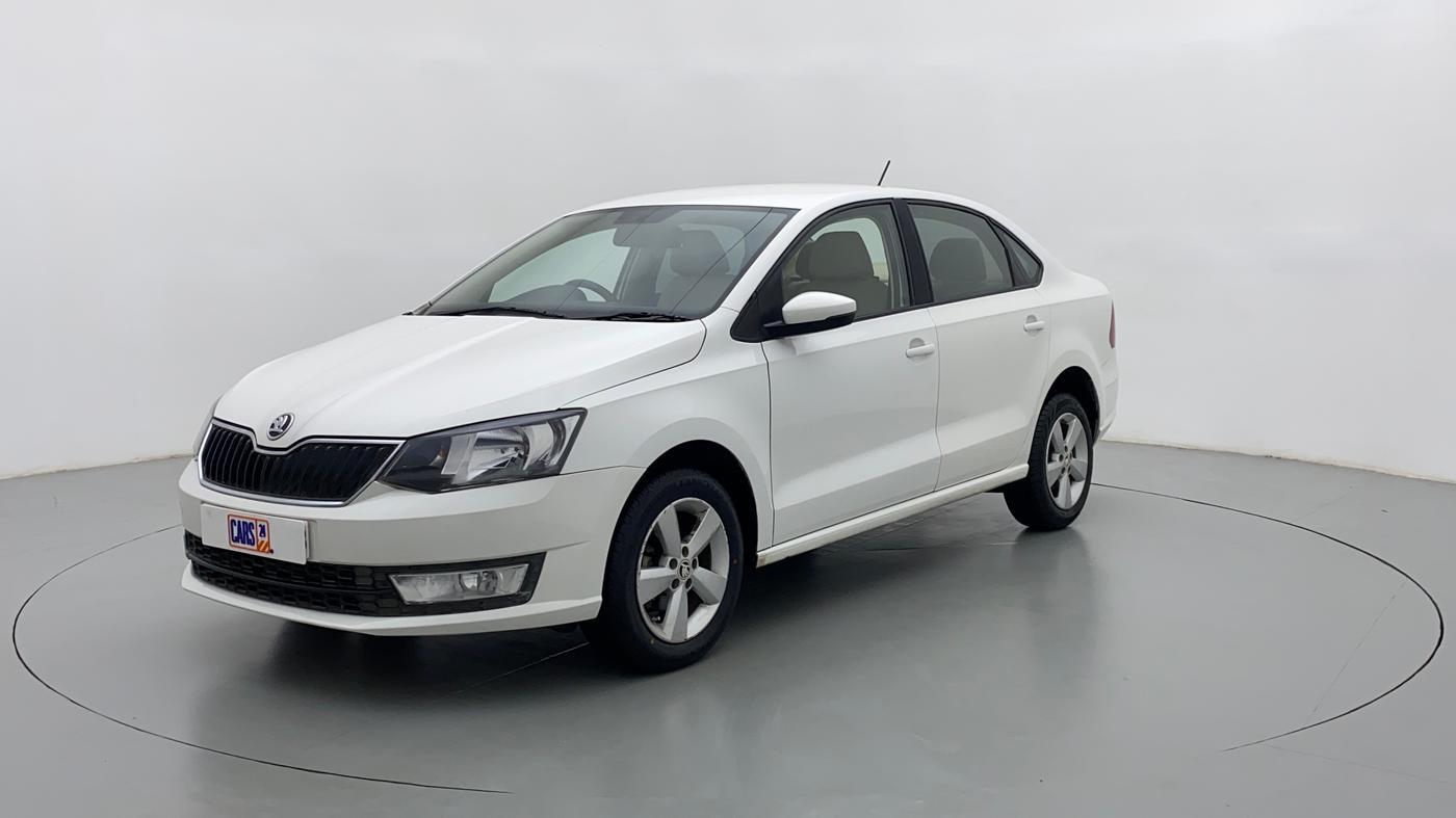 2017 Skoda Rapid 1.5 TDI AT AMBITION, Diesel, Automatic, 40,516 km, Left Front Diagonal