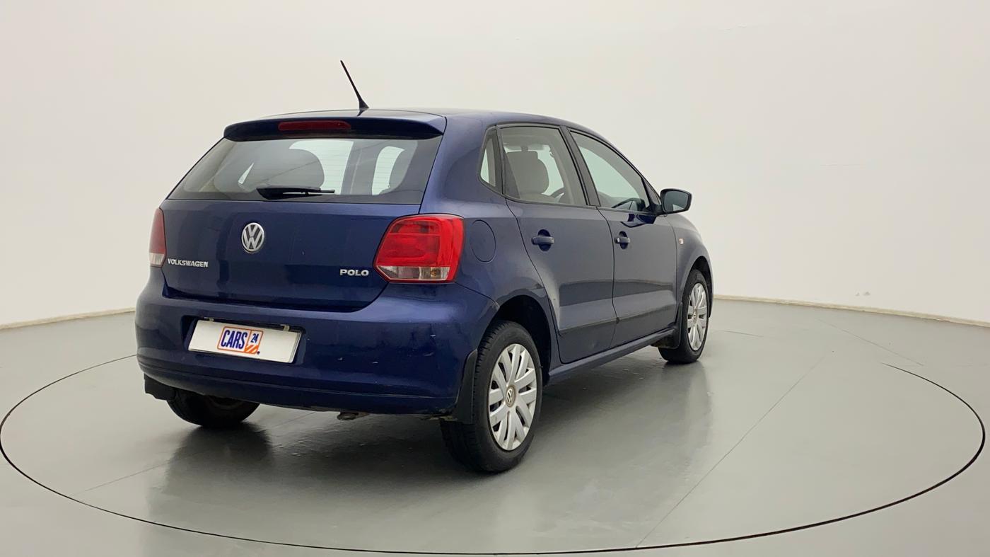 2013 Volkswagen Polo COMFORTLINE 1.2L PETROL, Petrol, Manual, 56,657 km, Right Back Diagonal
