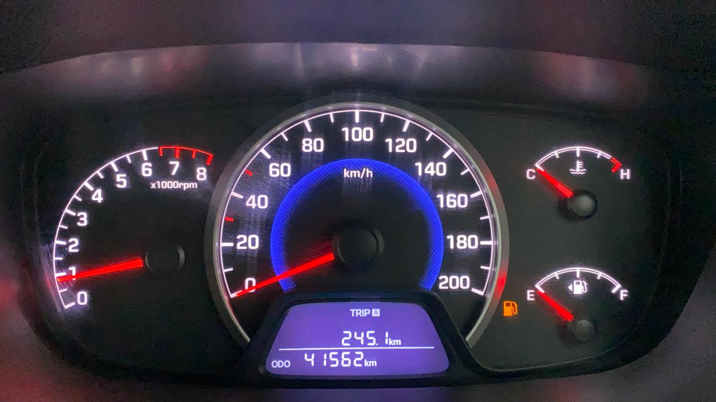 2015 Hyundai Grand i10 SPORTZ 1.2 KAPPA VTVT, Petrol, Manual, 41,562 km, Odometer Image