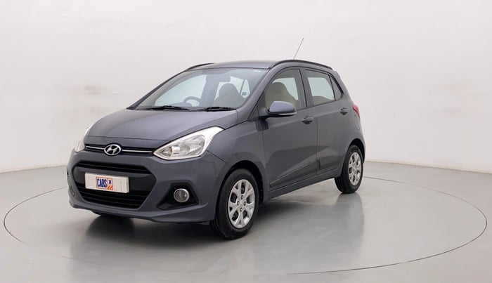 2015 Hyundai Grand i10 SPORTZ 1.2 KAPPA VTVT, Petrol, Manual, 41,562 km, Left Front Diagonal