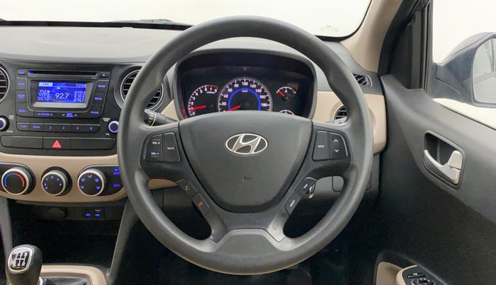 2015 Hyundai Grand i10 SPORTZ 1.2 KAPPA VTVT, Petrol, Manual, 41,562 km, Steering Wheel Close Up