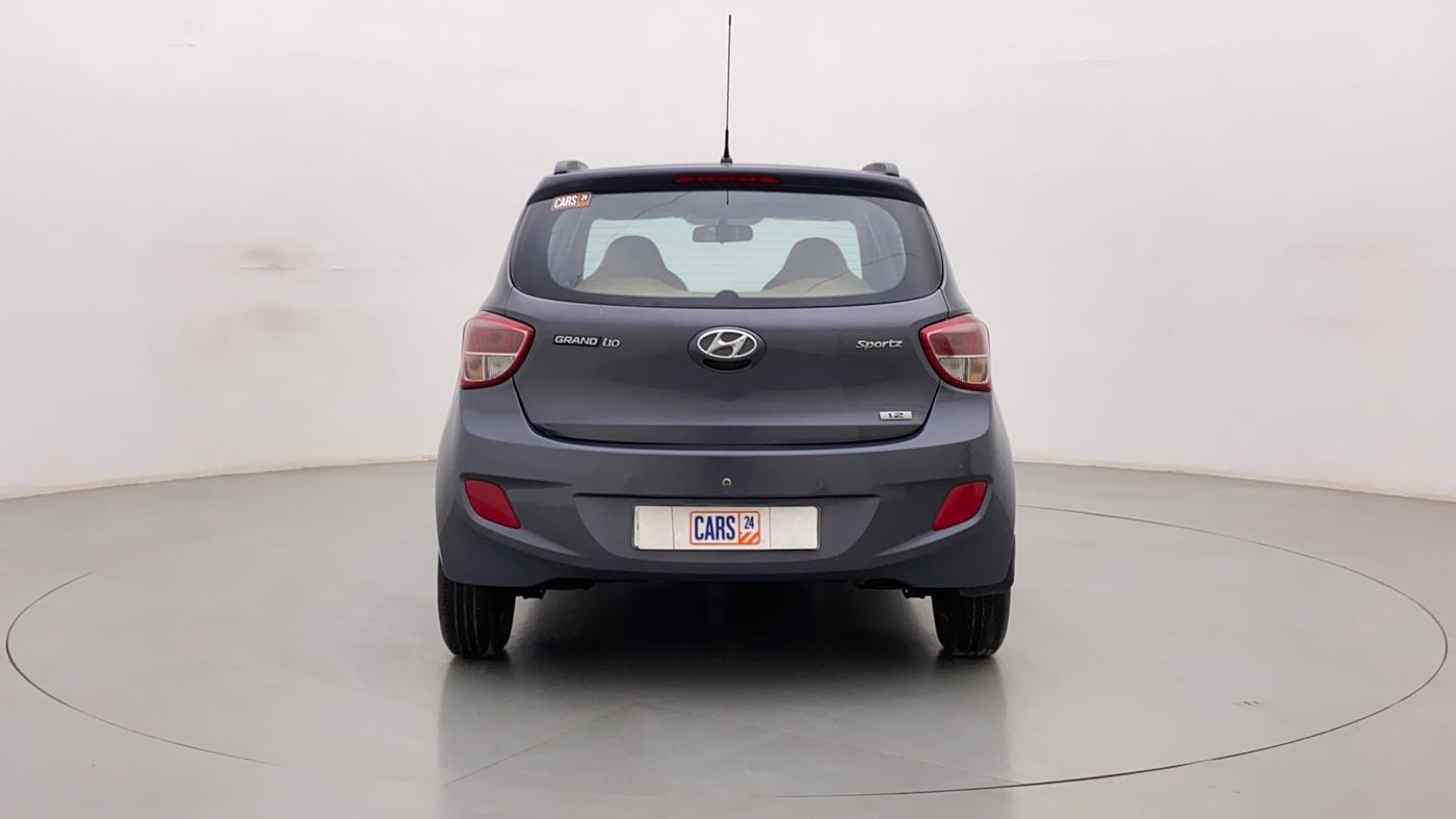 2015 Hyundai Grand i10 SPORTZ 1.2 KAPPA VTVT, Petrol, Manual, 41,562 km, Back/Rear