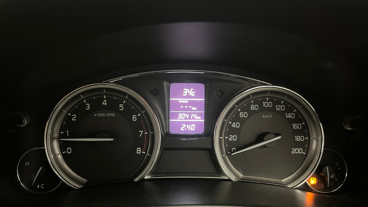 2015 Maruti Ciaz VXI+, Petrol, Manual, 30,364 km, Odometer Image