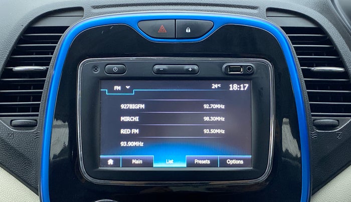 2018 Renault Captur RXT PETROL, Petrol, Manual, 55,866 km, Infotainment System