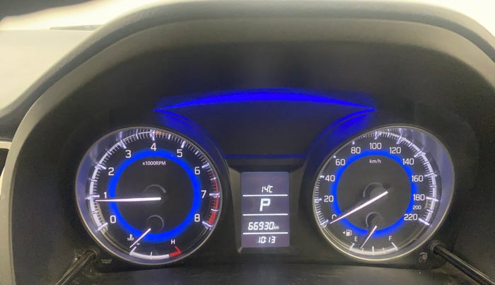 2018 Maruti Baleno DELTA CVT PETROL 1.2, Petrol, Automatic, 66,930 km, Odometer Image