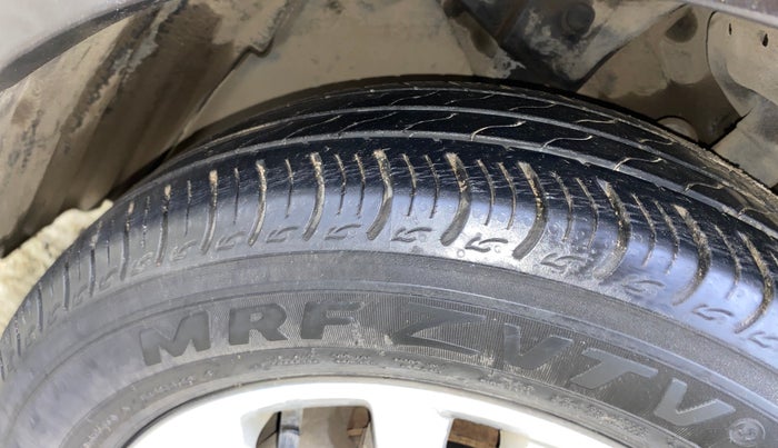 2018 Honda Amaze 1.2L I-VTEC V CVT, Petrol, Automatic, 39,250 km, Left Front Tyre Tread