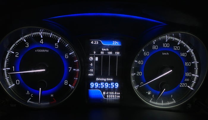 2016 Maruti Baleno ZETA PETROL 1.2, Petrol, Manual, 63,075 km, Odometer Image
