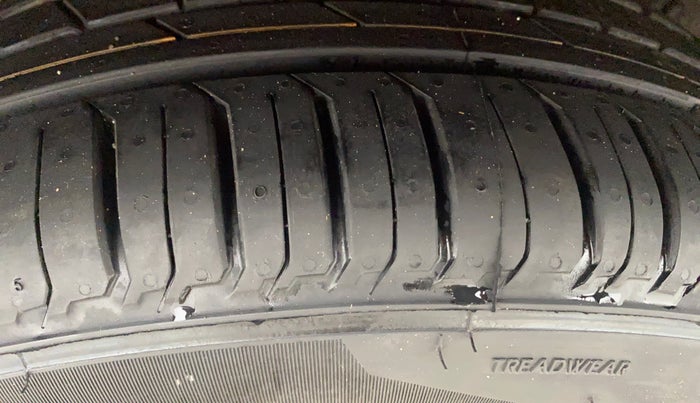 2020 Tata Tiago XZA PLUS PETROL, Petrol, Automatic, 38,392 km, Right Rear Tyre Tread