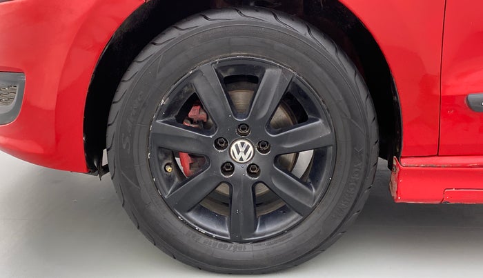 2012 Volkswagen Polo TRENDLINE 1.2L PETROL, Petrol, Manual, 90,089 km, Left Front Wheel