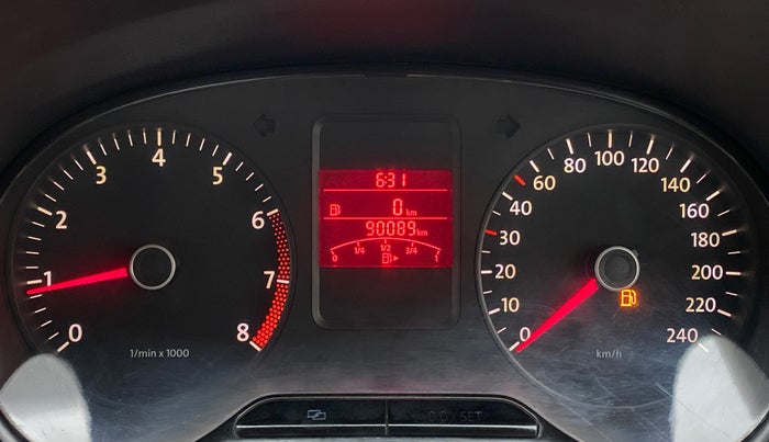 2012 Volkswagen Polo TRENDLINE 1.2L PETROL, Petrol, Manual, 90,089 km, Odometer Image