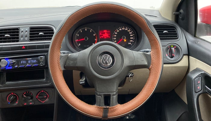 2012 Volkswagen Polo TRENDLINE 1.2L PETROL, Petrol, Manual, 90,089 km, Steering Wheel Close Up