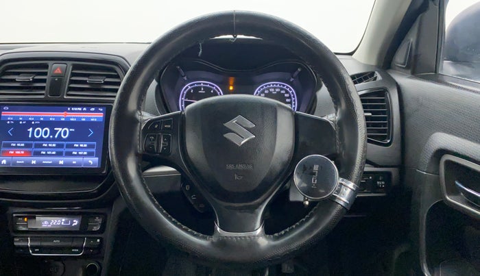 2019 Maruti Vitara Brezza ZDI AMT, Diesel, Automatic, 26,769 km, Steering Wheel Close Up