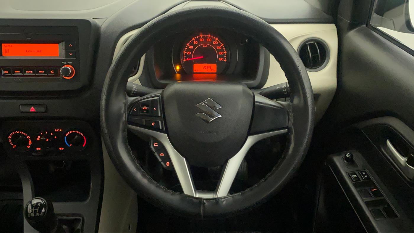 2020 Maruti New Wagon-R VXI 1.2, Petrol, Manual, 20,785 km, Steering Wheel Close Up