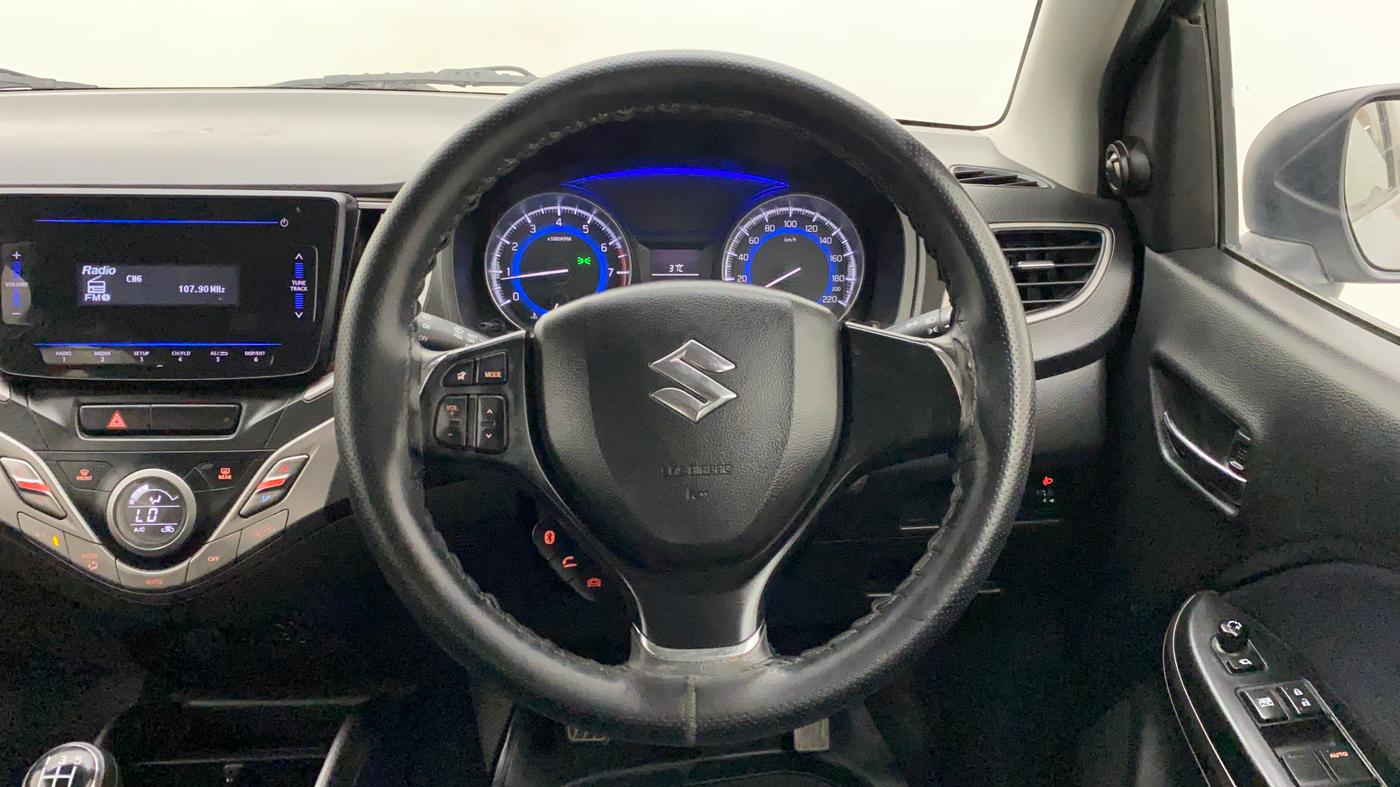 2020 Maruti Baleno DELTA PETROL 1.2, Petrol, Manual, 33,092 km, Steering Wheel Close Up