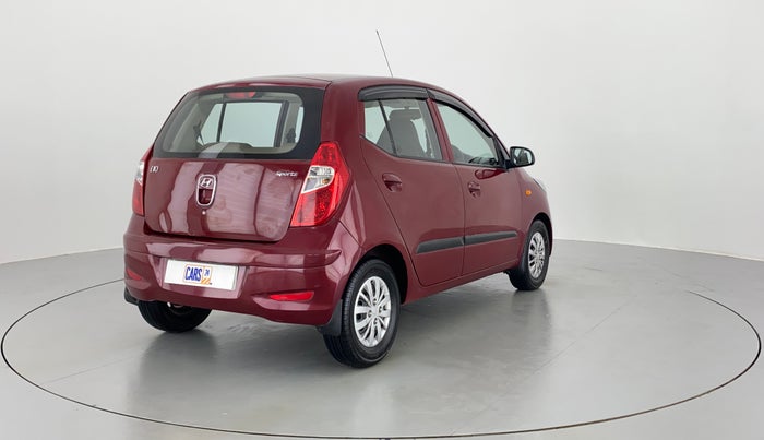 2016 Hyundai i10 SPORTZ 1.1 IRDE2, Petrol, Manual, 45,970 km, Right Back Diagonal