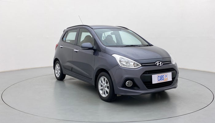 2015 Hyundai Grand i10 ASTA 1.2 KAPPA VTVT, Petrol, Manual, 44,159 km, Right Front Diagonal