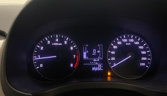 2019 Hyundai Creta SX 1.6 PETROL, Petrol, Manual, 85,640 km, Odometer Image