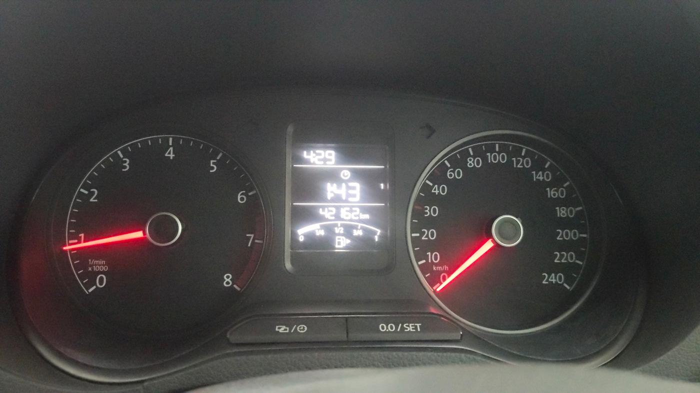 2020 Volkswagen Polo HIGHLINE PLUS 1.0L TSI, Petrol, Manual, 42,149 km, Odometer Image