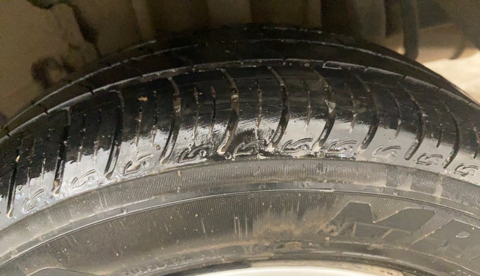 2023 Tata TIGOR XZ PLUS CNG, CNG, Manual, 19,770 km, Left Rear Tyre Tread