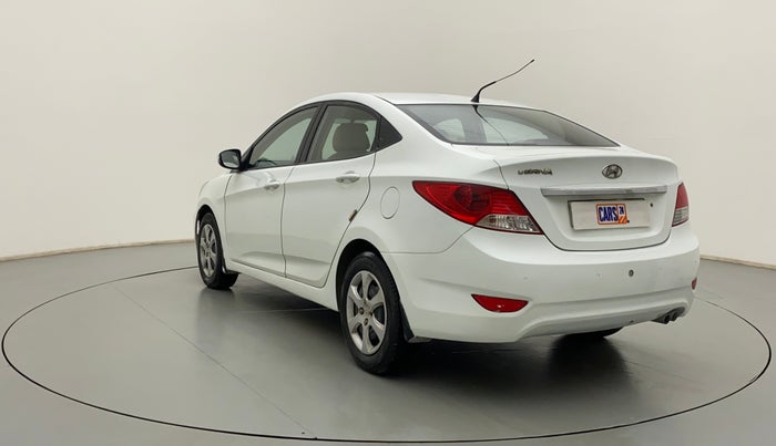 2011 Hyundai Verna FLUIDIC 1.6 VTVT EX, Petrol, Manual, 63,090 km, Left Back Diagonal