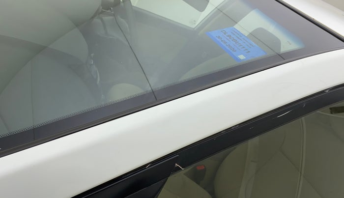 2011 Hyundai Verna FLUIDIC 1.6 VTVT EX, Petrol, Manual, 63,090 km, Left A pillar - Slightly dented