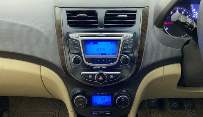2011 Hyundai Verna FLUIDIC 1.6 VTVT EX, Petrol, Manual, 63,090 km, Air Conditioner