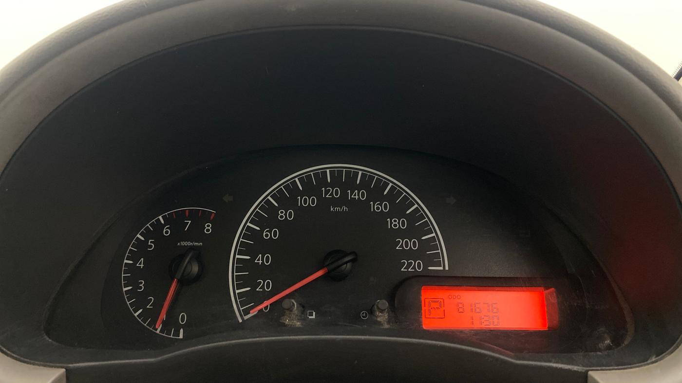 2013 Nissan Sunny XL CVT, Petrol, Automatic, 81,712 km, Odometer Image