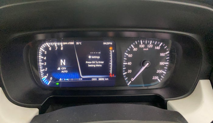 2021 Tata PUNCH CREATIVE  AMT, Petrol, Automatic, 38,091 km, Odometer Image