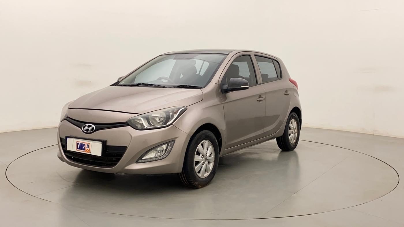 2013 Hyundai i20 SPORTZ 1.4 CRDI, Diesel, Manual, 1,15,441 km, Left Front Diagonal