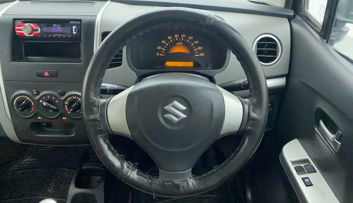 2011 Maruti Wagon R 1.0 LXI, Petrol, Manual, 19,557 km, Steering Wheel Close Up
