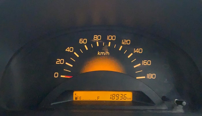 2011 Maruti Wagon R 1.0 LXI, Petrol, Manual, 19,557 km, Odometer Image