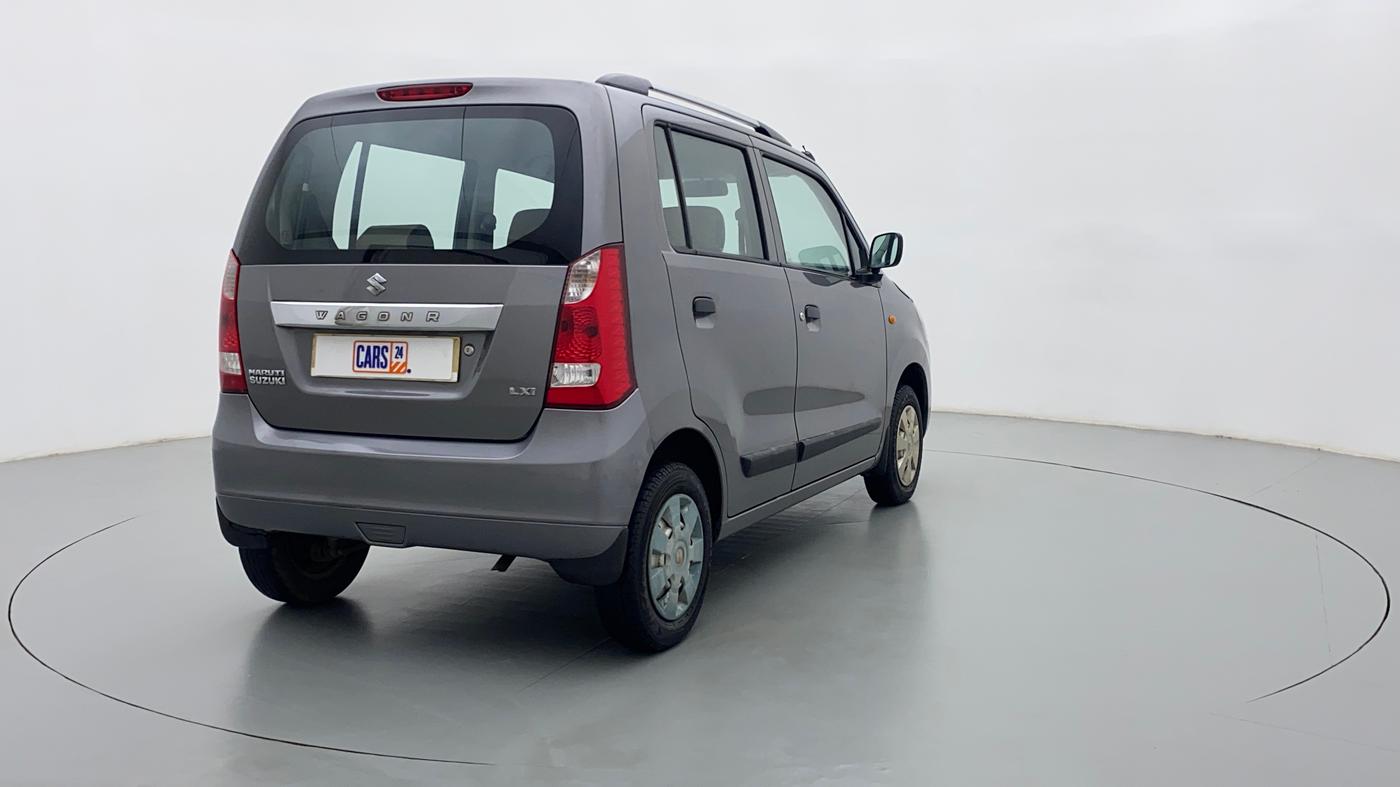 2011 Maruti Wagon R 1.0 LXI, Petrol, Manual, 19,557 km, Right Back Diagonal