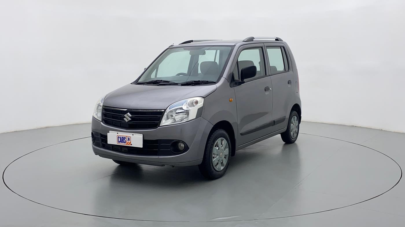 2011 Maruti Wagon R 1.0 LXI, Petrol, Manual, 19,557 km, Left Front Diagonal