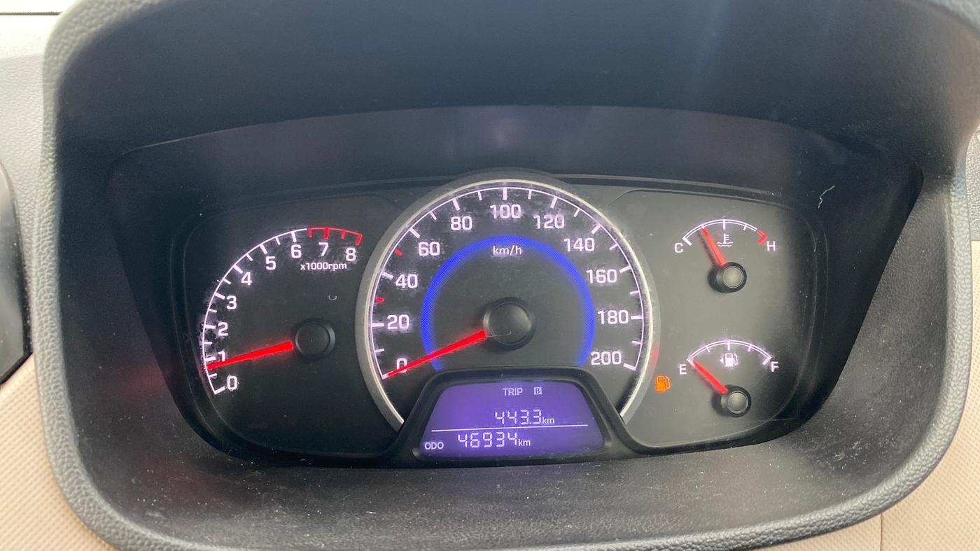 2017 Hyundai Grand i10 ERA 1.2 KAPPA VTVT, Petrol, Manual, 46,933 km, Odometer Image