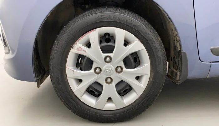 2015 Hyundai Grand i10 SPORTZ 1.2 KAPPA VTVT, Petrol, Manual, 16,418 km, Left Front Wheel