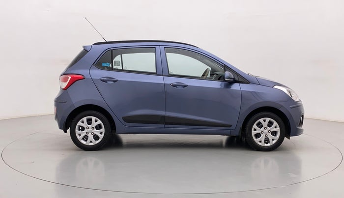 2015 Hyundai Grand i10 SPORTZ 1.2 KAPPA VTVT, Petrol, Manual, 16,418 km, Right Side View