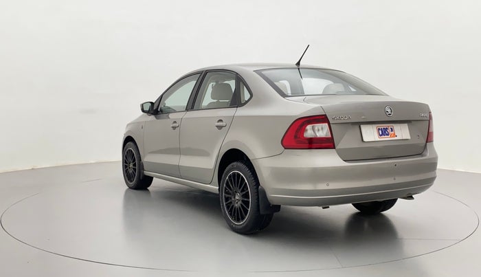 2015 Skoda Rapid 1.5 TDI AT ELEGANCE PLUS, Diesel, Automatic, 48,693 km, Left Back Diagonal