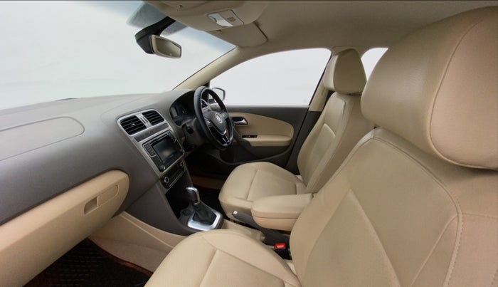 2017 Volkswagen Vento HIGHLINE PLUS 1.2 AT 16 ALLOY, Petrol, Automatic, 24,543 km, Right Side Front Door Cabin