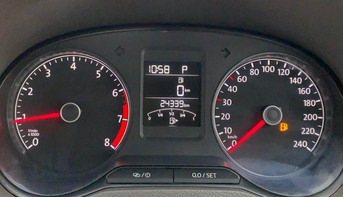 2017 Volkswagen Vento HIGHLINE PLUS 1.2 AT 16 ALLOY, Petrol, Automatic, 24,543 km, Odometer Image