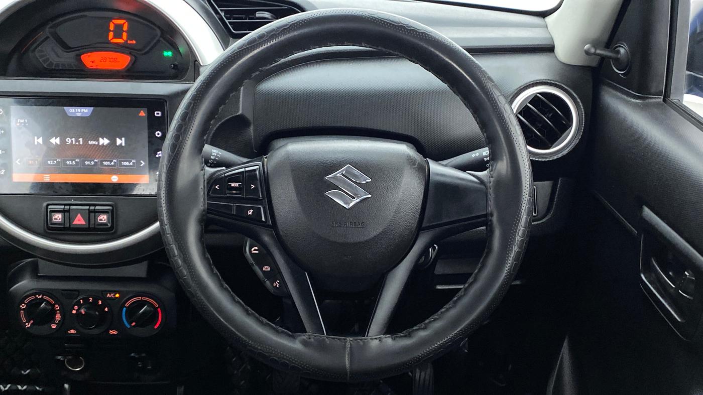 2019 Maruti S PRESSO VXI PLUS, Petrol, Manual, 28,747 km, Steering Wheel Close Up