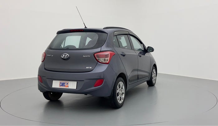 2015 Hyundai Grand i10 SPORTS 1.2 VTVT, Petrol, Manual, 35,067 km, Right Back Diagonal